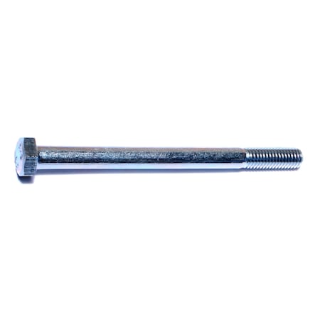 Midwest Fastener Class 8.8, M8-1.25 Hex Head Cap Screw, Zinc Plated Steel, 100 mm L, 25 PK 50457